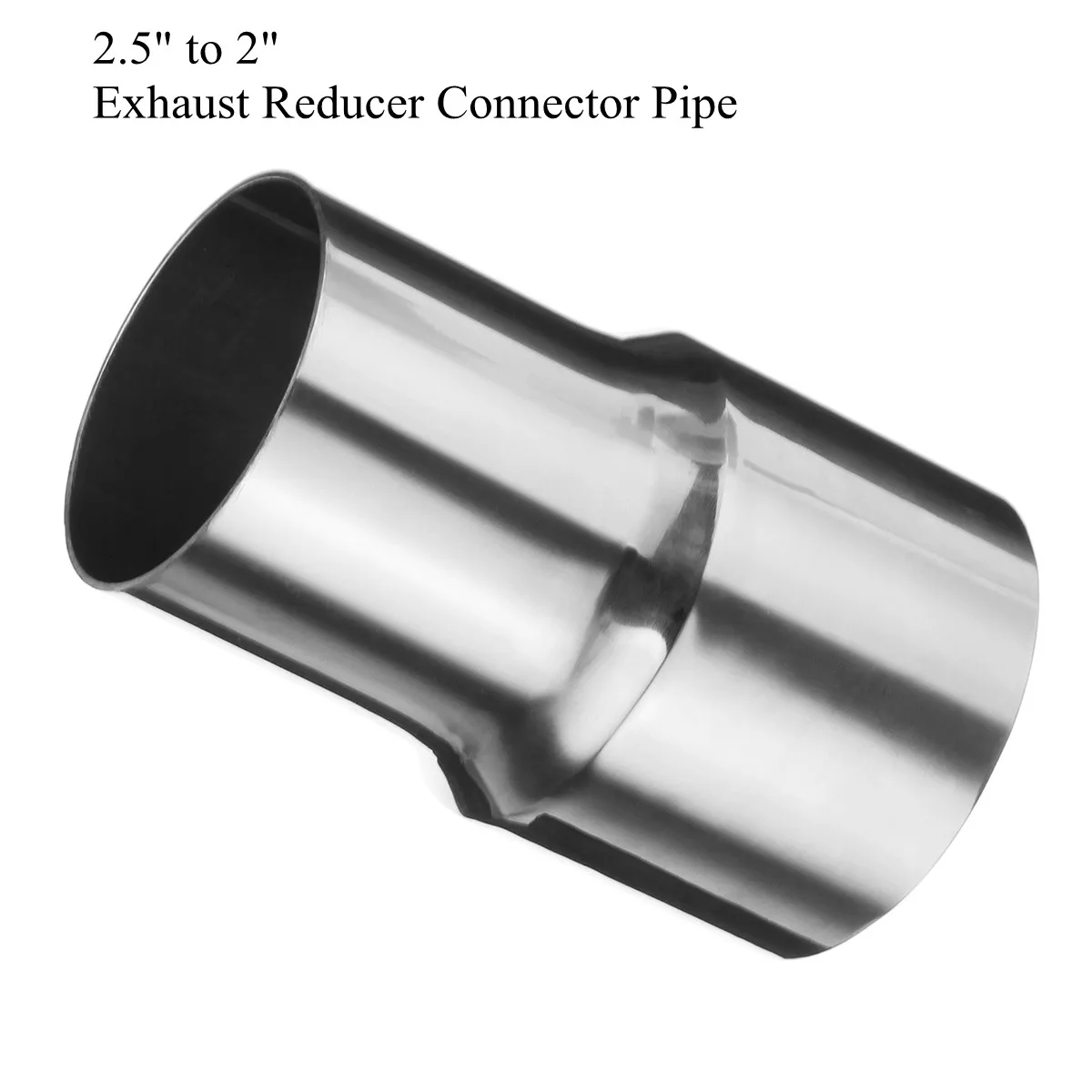 2.5'' to 2'' Stainless Steel Flared Exhaust Reducer Connector Adapter