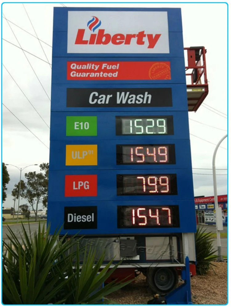 led gas station price signs case (14)
