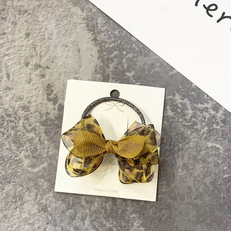10pcs/lot New Fashion Shine Hair Rope Yarn Bowknot Metal Hair Clip Hairpins Water Drop Shaped Hairpins Hair Accessories - Цвет: hair rope 9