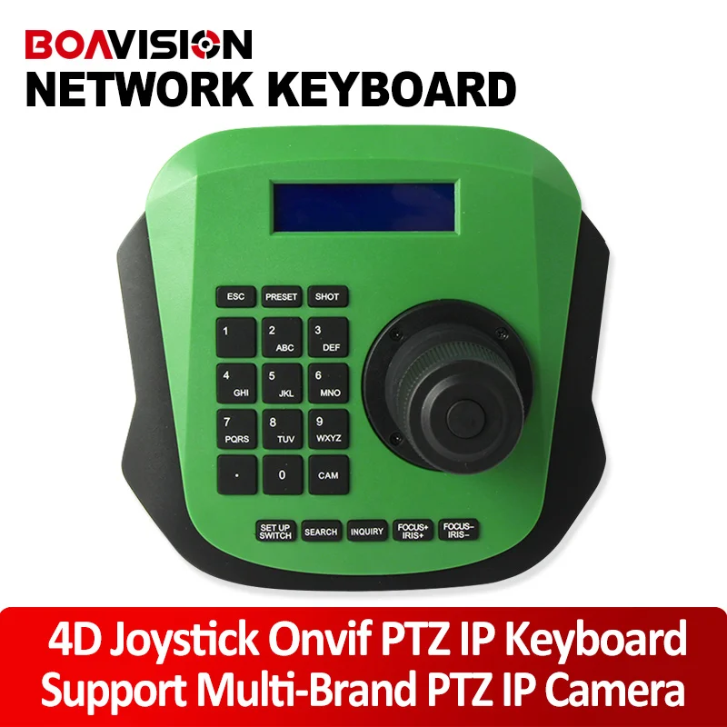 bilder für Ptz Tastatur-controller 4D 4 Achsen RJ45/RS485 Verwenden Joystick Für CCTV PTZ Speed Dome Kamera ONVIF bilder für Ptz Tastatur-controller 4D 4 Achsen RJ45/RS485 Verwenden Joystick Für CCTV PTZ Speed Dome Kamera ONVIF