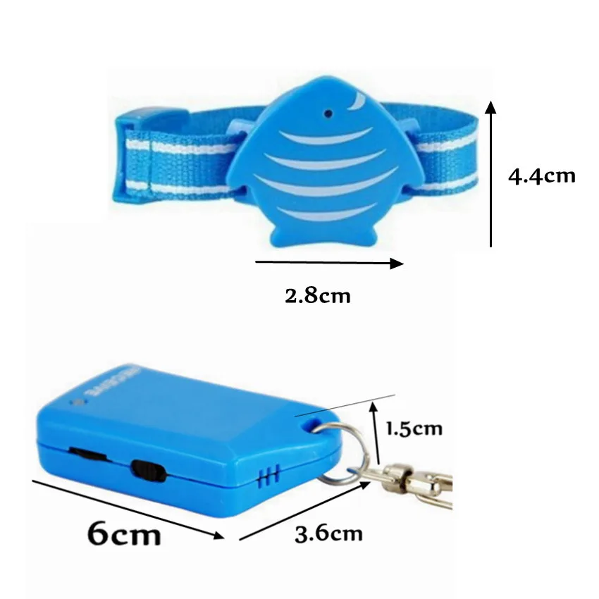 Рыба детский трекер детские, защита от потери сигнализации домашнее животное напоминание устройство для поиска ключа функция поиска защита от кражи украденных детей
