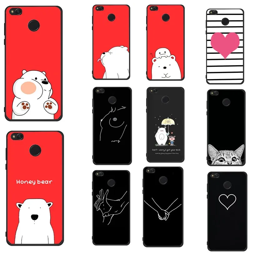 

Case For Xiaomi Redmi 4X Cover 3D Cute Bags Soft Silicone Cover For Xiaomi Redmi 4X 4A 5A Case For Redmi 4X Redmi4x Phone Cases