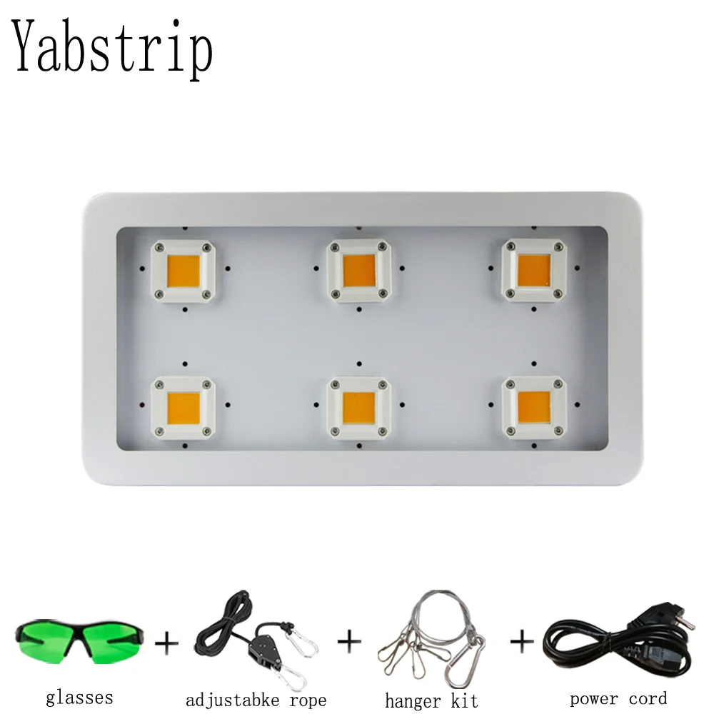 Yabstrip Super bright Energy saving Light efficient LED grow light 1800W for plants growing COB led grow lamp panel light