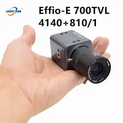 HQCAM 700TVL камера SONY CCD EFFIO-E 4040 + 811 Ultral низкая 0.01Lux аналоговый цвет камера промышленного наблюдения CS интерфейс