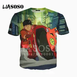 LIASOSO 3D принт унисекс аниме Synthwave Акира Kaneda футболка/Толстовки с капюшоном/Толстовка Повседневное Harajuku модные A454