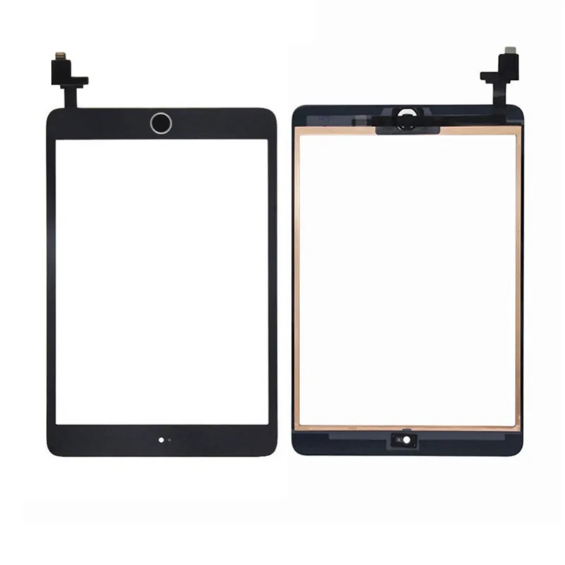 Для ipad mini A1432 A1454 A1455 A1489 A1490 A1491 Сенсорное стекло экран дигитайзер кнопка домой с IC