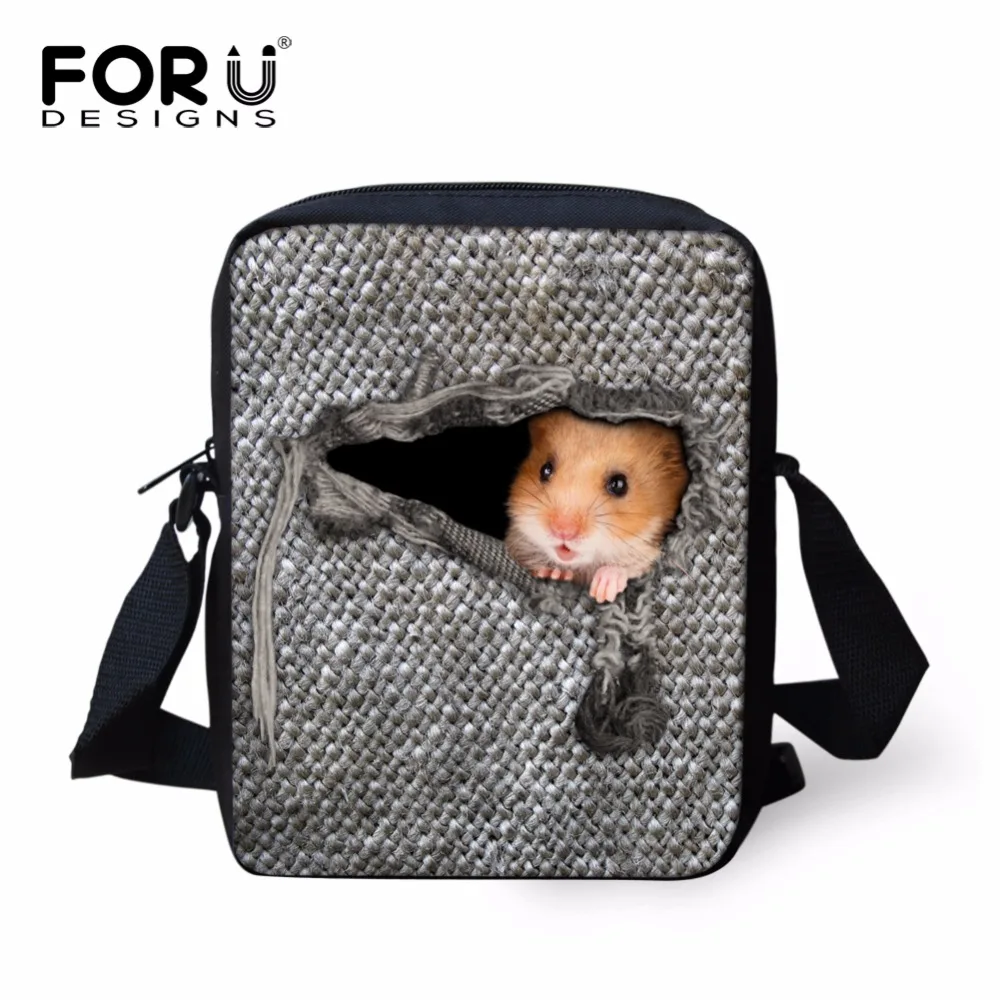 FORUDESIGNS Fashion Women Crossbody Bags,Laids Animal Print Mini