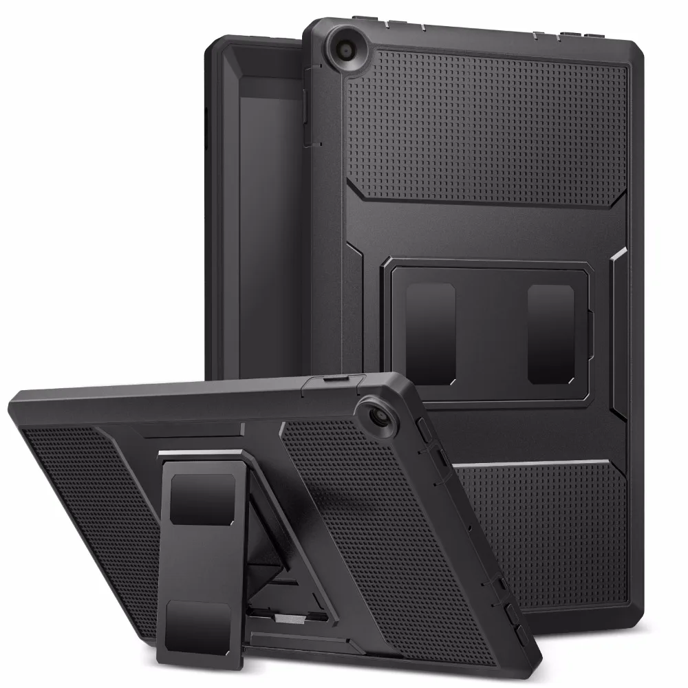 Чехол MoKo для нового планшета Amazon Fire HD 10(7 поколение, выпуск /)-[сверхпрочный] ударопрочный чехол на весь корпус