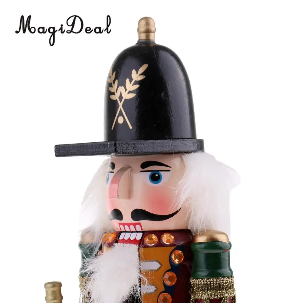3 шт. 30 см деревянный Щелкунчик король куклы игрушка рождественские украшения Декор