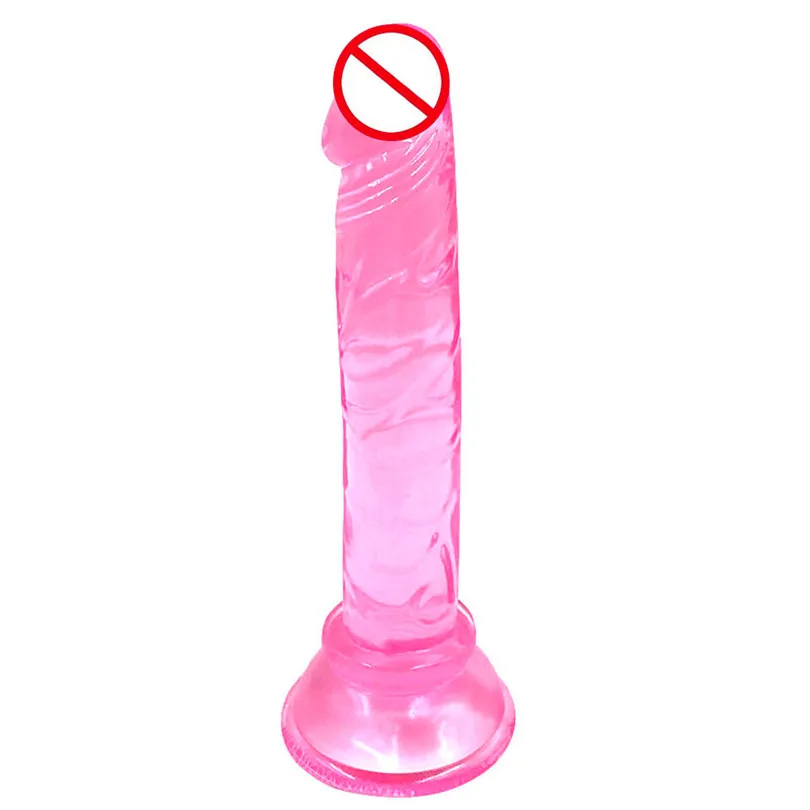 Sex Toys Massager Silicone Rubber Dildo Suction Cup Masturbator Massager Vagina Waterproof Adult Sex Toy Massage body (5)