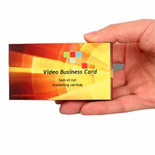 Дизайн Производство Настройка 2,4 дюймов бизнес видео брошюра видео поздравительная открытка видео-открытка для рекламы