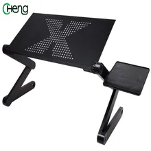 New 360 Degree Rotation Multifunctional Laptop Table Adjustable Foldable Notebook PC Desk High Quality Portable PC Desk hot
