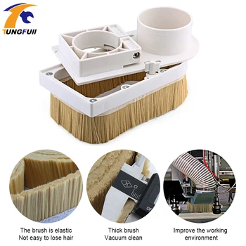 

Engraving machine vacuum cover accessories plastic adsorption nut woodworking removable dust cover dust cover engraving machine