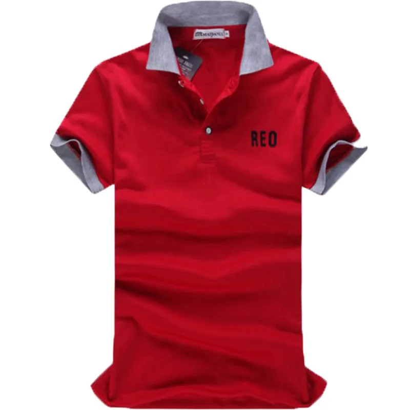 

Fashion Short Sleeve Turn Down Collar Casual Shirt 2018 New Plus Size Men Summer Cotton T-Shirts