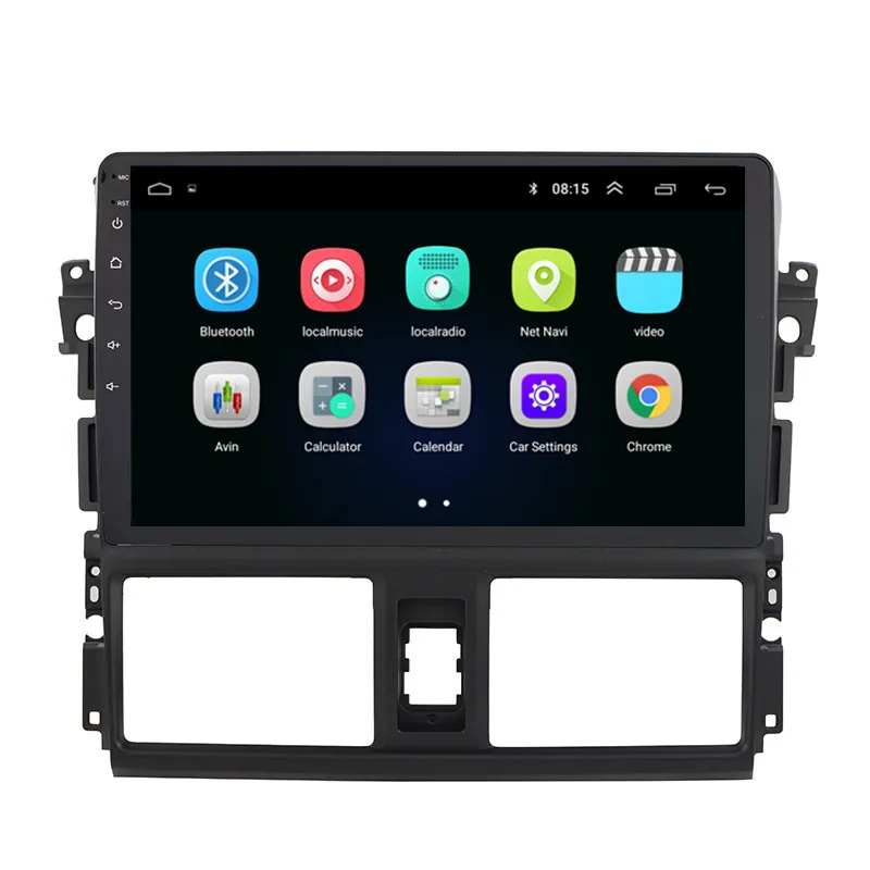 

ChoGath 10.2'' inch Quad Core Android 9.0 Car Radio GPS Navigation Player for Toyota Vios Yaris 2014-2016 with maps