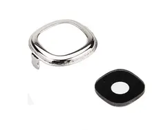 10pcs/lot Mew Original Replacement Rear Camera Lens Frame Holder for Samsung Galaxy Note 2 N7100 Camera Frame Holder Silver