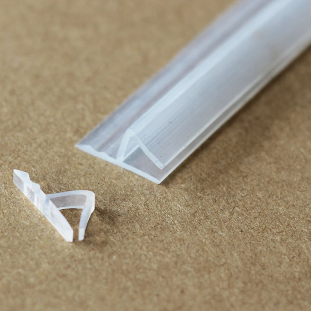 Weatherstrip Draft Stopper 6mm Glass Screen Sliding Sash Shower Door