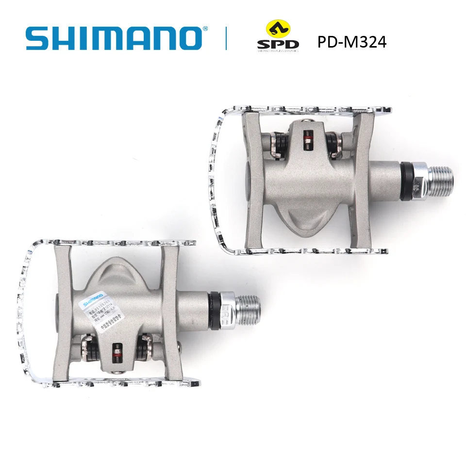 SHINMANO PD M324 педаль SPD дорожные педали включая Бутсы, SM-SH56, набор педалей для велосипеда