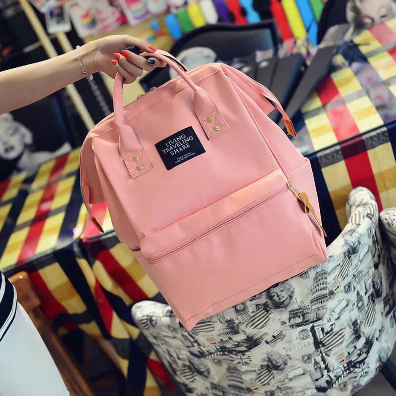 Корейский Стильный Холщовый Школьный рюкзак, женский рюкзак, рюкзак для девочек, школьные сумки для ноутбука, Mochila feminina escolar