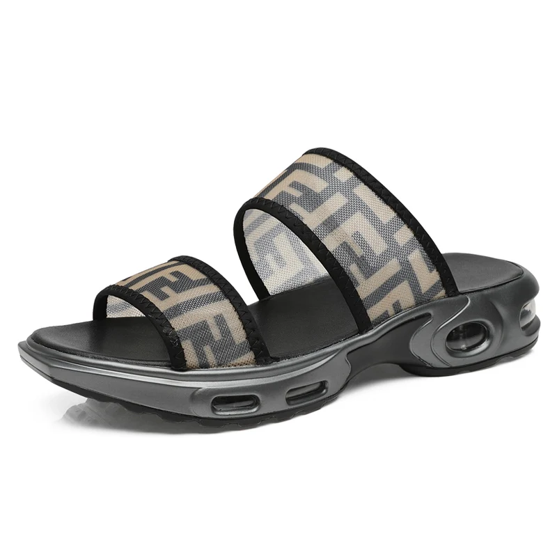 

High Quality Men's Air Cushion Swimming Beach Slippers Sandals Shoes For Men Bathing Slipper Shoes Man