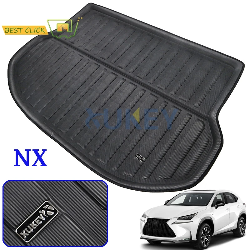 

Accessories Boot Liner Rear Trunk Cargo Mat Floor Tray Carpet Mud Kick Pad For Lexus NX NX200T NX300H NX300 2015 2016 2017 2018