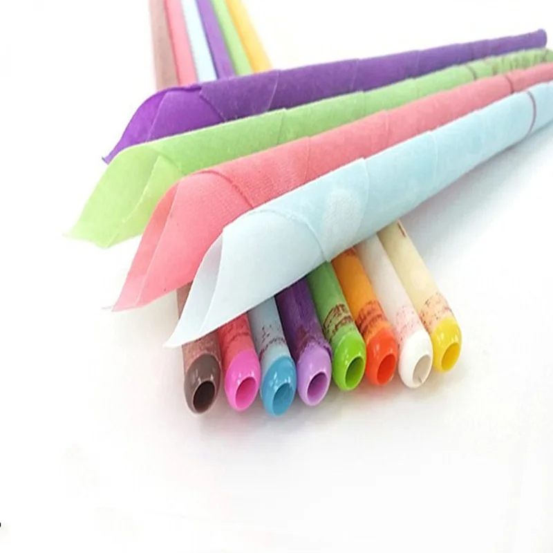 

40Pcs E ar Wax Cleaner Coning Pure Bee Candle Ear Candles Plugs Coning Fragrance Ear Treatment