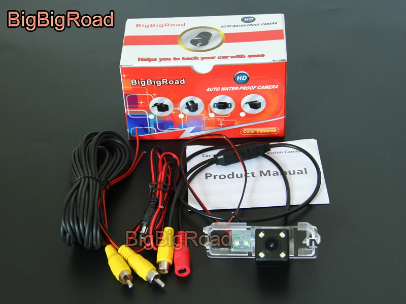 BigBigRoad For Skoda Superb Liftback citigo 2010 -2014  Roomster (Type 5J ) 2006- 2013 2014 Car Rear View Parking Backup Camera (2)