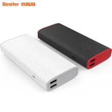 Besiter 18650 Power Bank 10000mAh For Xiaomi Mi 2 Accumulators PowerBank Portable Charger External Battery For Xiaomi Mi7 Huawei