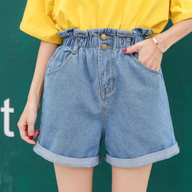 New Arrival Women Denim Shorts For Summer Casual Solid