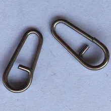 50 шт. Специальные кнопки 23 кг 18 мм изогнутая головка овальные Сплит Кольца двойной разъем матч свинцовые зажимы овальный двойной круг