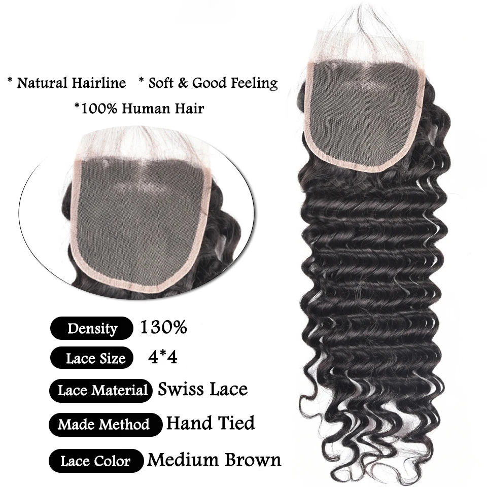 100% human hair extenison deep curly for black women  (16)