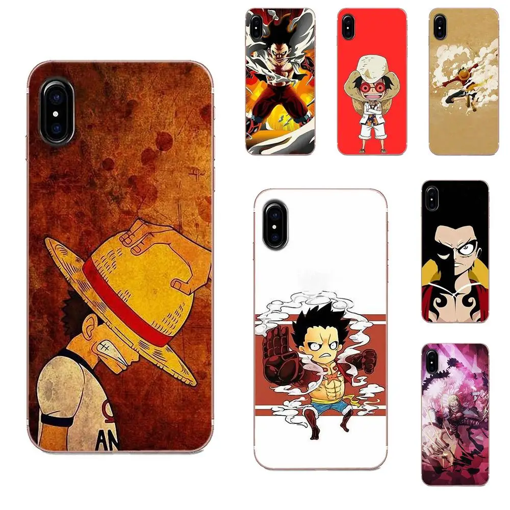 Мягкие чехлы для Xiaomi Redmi Note 2 3 3S 4 4A 4X5 5A 6 6A Pro Plus One Piece Luffy Gear | Мобильные телефоны и