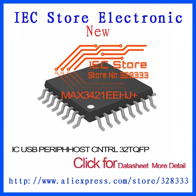 T IC USB périphérie/Host Contrôleur 32 Tqfp Maxim 2PCS x max 3421 eehj