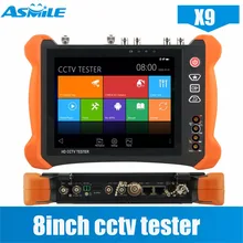 Best Price X9 series 8-inch fullest function cctv camera tester with ONVIF 4 channels testing,2048*1536 resolution with cctv camera system Best Price X9 series 8-inch fullest function cctv camera tester with ONVIF 4 channels testing,2048*1536 resolution with cctv camera system