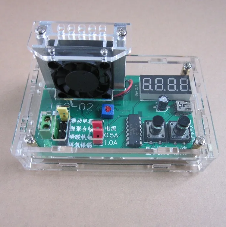 

TEC-02 battery capacity testing instrument NiCd and NIMH lithium iron battery mobile power measuring instrument