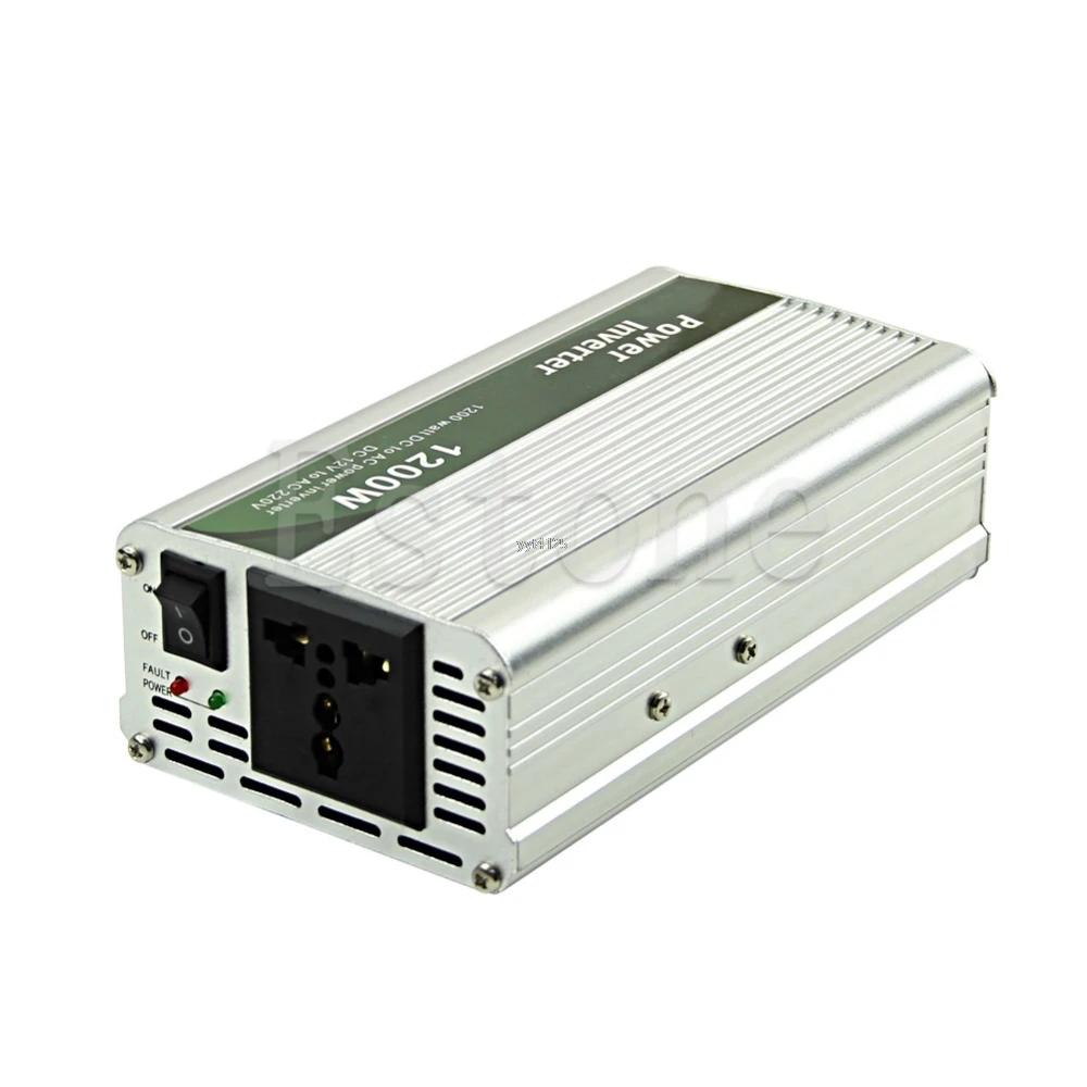 1200W DC 12V bis AC 220V Auto Power Inverter Ladegerät Converter für Elektronische Neue 1200W DC 12V bis AC 220V Auto Power Inverter Ladegerät Converter für Elektronische Neue