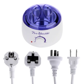 

Brand High Quality Wax Pot Hard Wax Beans Heater Warmer Machine For Painless Hair Removal Epilator US/UK/AU/EU Plug