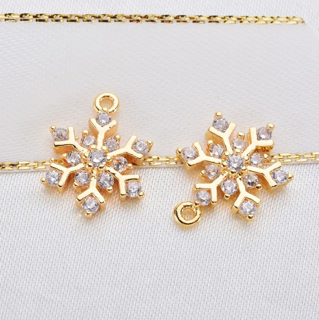 【2024最新作】 1589)4PCS 14x11MM 24k Gold Color Brass With Zircon Robot ピンズ・ピンバッジ・缶バッジ