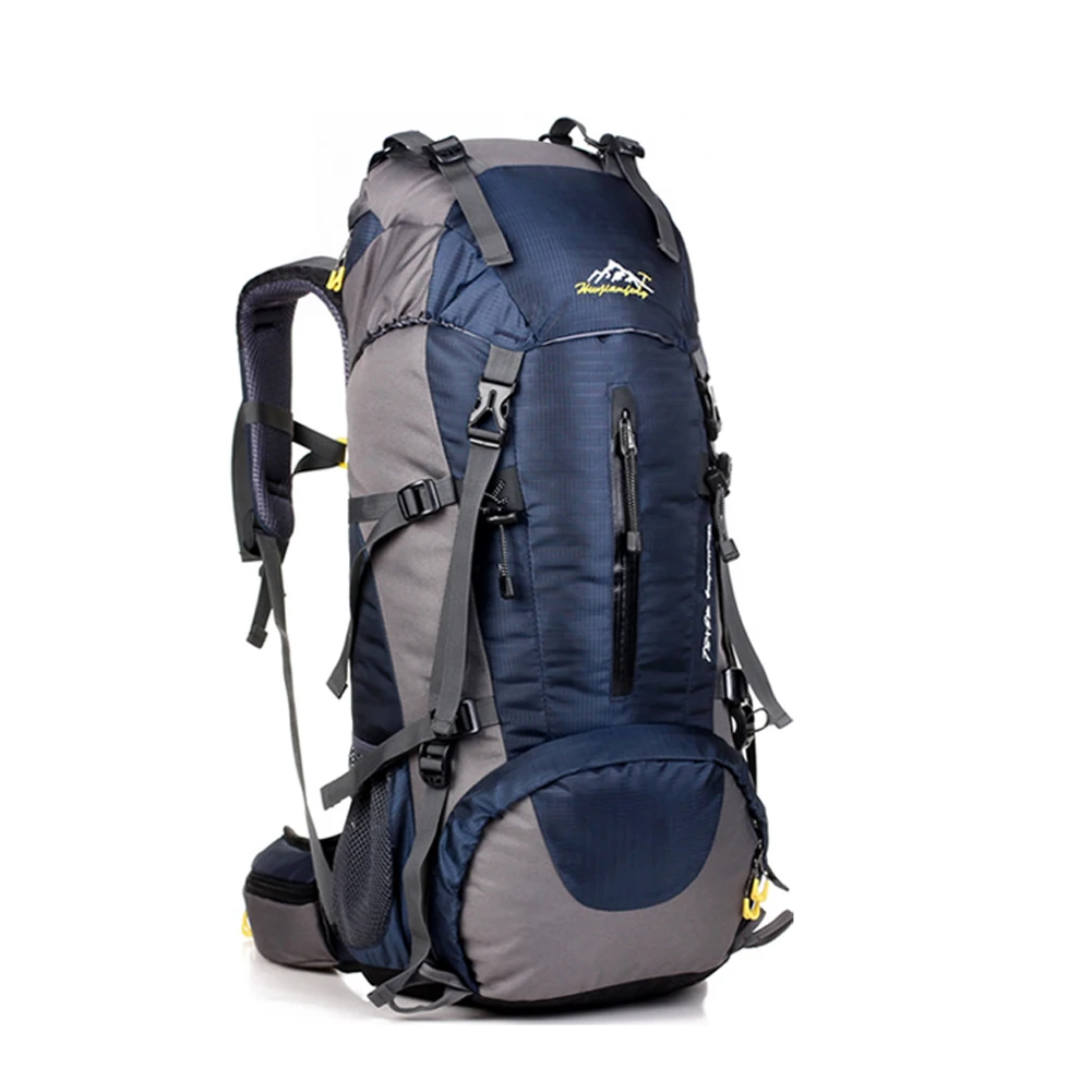 50L Large Waterproof Travel Bags Rucksack Men Nylon