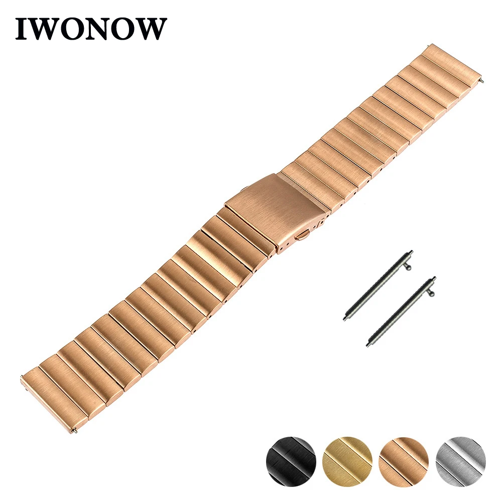 Stainless Steel Watch Band 22mm for Vector Luna / Meridian