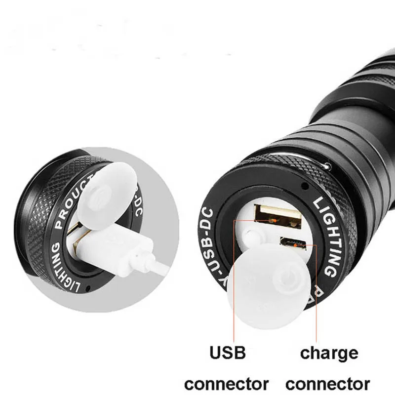 Рисунок 3 - Фонарик высокой мощности USB T6
