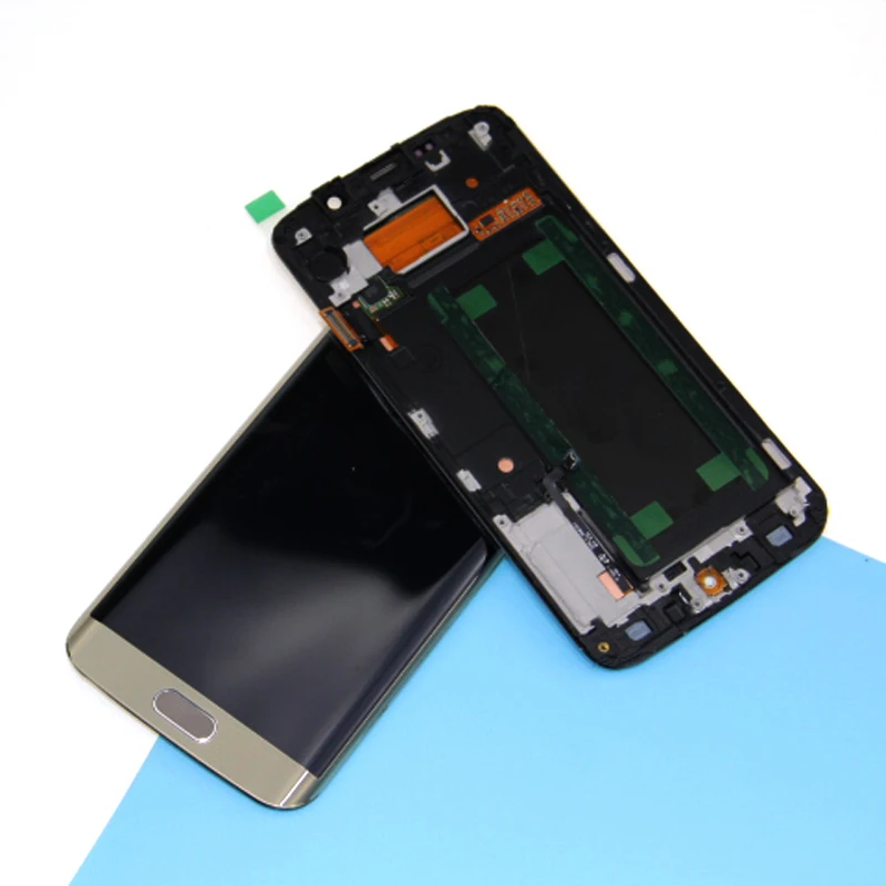 S6 края ЖК дисплей для Samsung Galaxy edge G925 G925F Экран Дисплей + сенсорный экран Стекло
