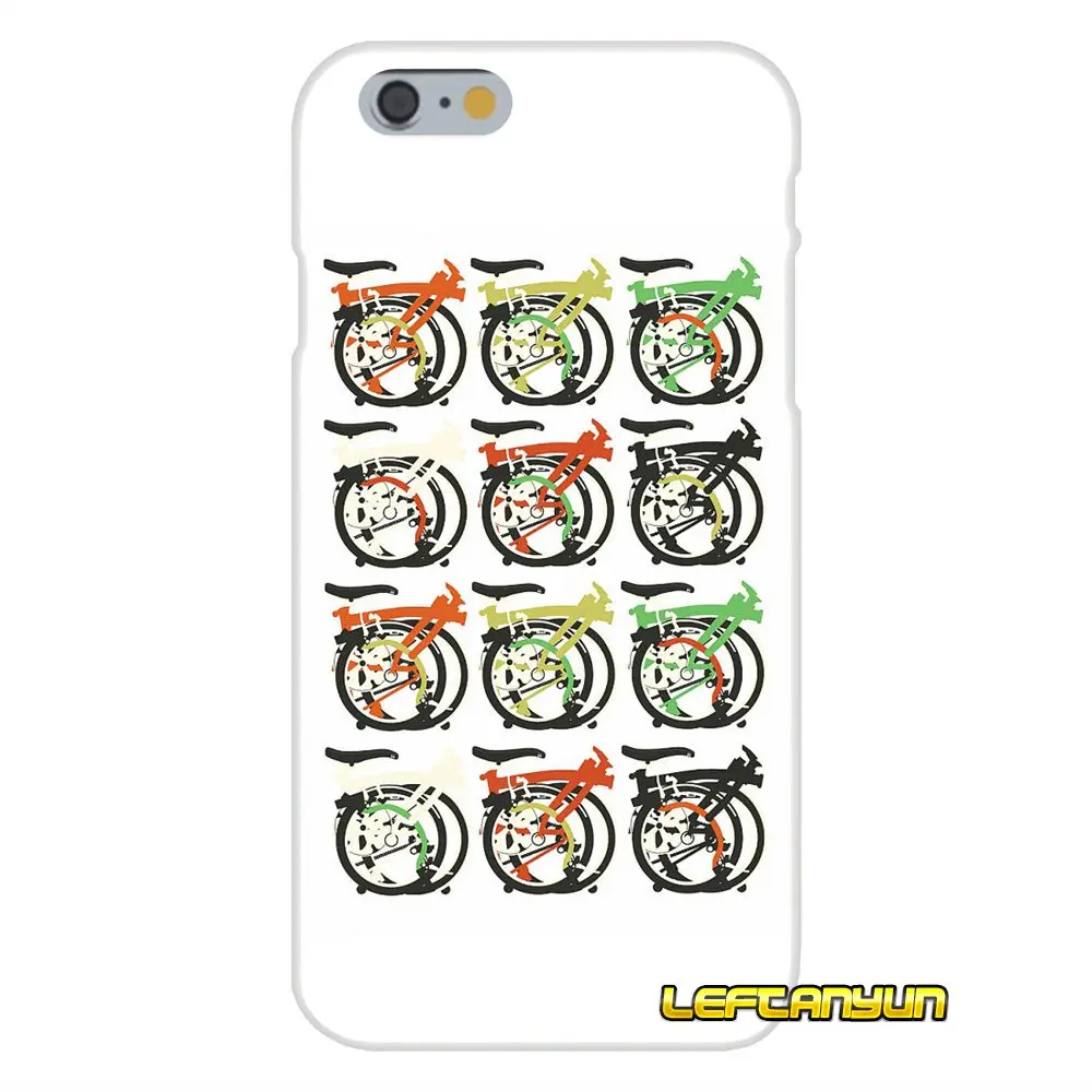 Для iPhone X 4 4S 5 5S 5C SE 6 6S 7 8 Plus Винтажные Аксессуары для велосипеда Brompton чехлы