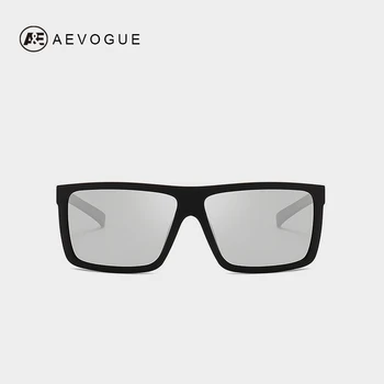 

AEVOGUE Photochromic Sunglasses For Men Polarized Discoloration Sun Glasses Square Fishing Driving UV400 AE0684