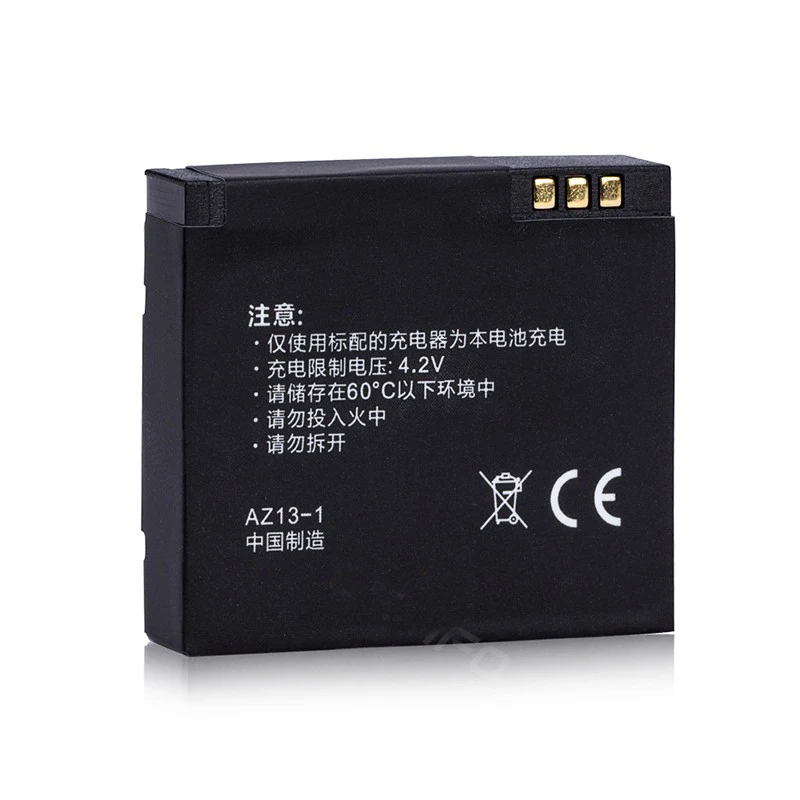 Skup Wysokiej jakości bateria xiaomi yi 2 sztuk 1010mAh xiaoyi baterii + xiaoyi podwójna ładowarka dla xiaomi yi kamera akcji xiaomi yi akcesoria