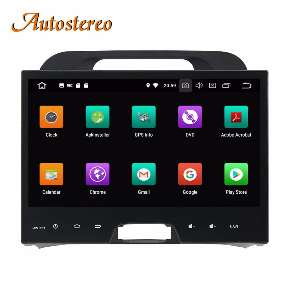 Clearance Android 9 PX5 Car DVD Player GPS navigation For KIA SPORTAGE 2010 - 2016 head unit multimedia player radio tape recorder stereo 10
