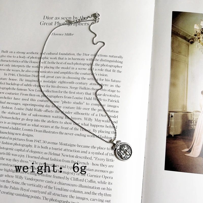 LouLeur, серебро 925 пробы, двойное детское ожерелье с фигуркой Аватара, серебряная детская винтажная длинная цепочка, ожерелье для женщин, хорошее ювелирное изделие