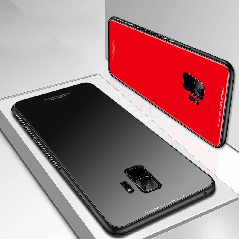 Tempered Glass Case For Samsung Galaxy J6 J4 A6 A8 J2 Pro 2018 S9 S8