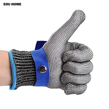 Проволока из нержавеющей стали высокого качества перчатки Рабочая безопасность Stab-resistant нож Cut убойная защита служебные перчатки духовка перчатки