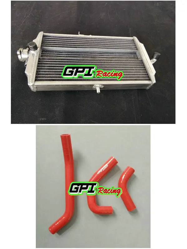 GPI Алюминий радиатор+ шланг для Fit Honda RS 125 RS125 1987-1994 1988 1989